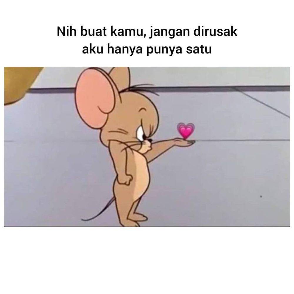 Meme kasmaran (x.com/cindetr)