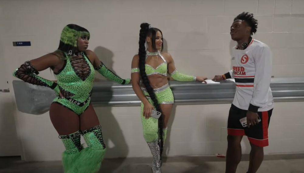 potret Naomi dan Bianca Belair bersama IShowSpeed (youtube.com/@IShowSpeed)
