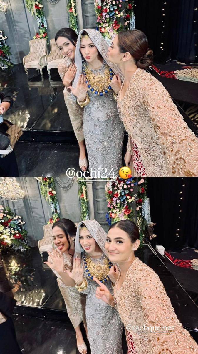 Bridesmaid Ochi Rosdiana (Instagram.com/reginalyaa)