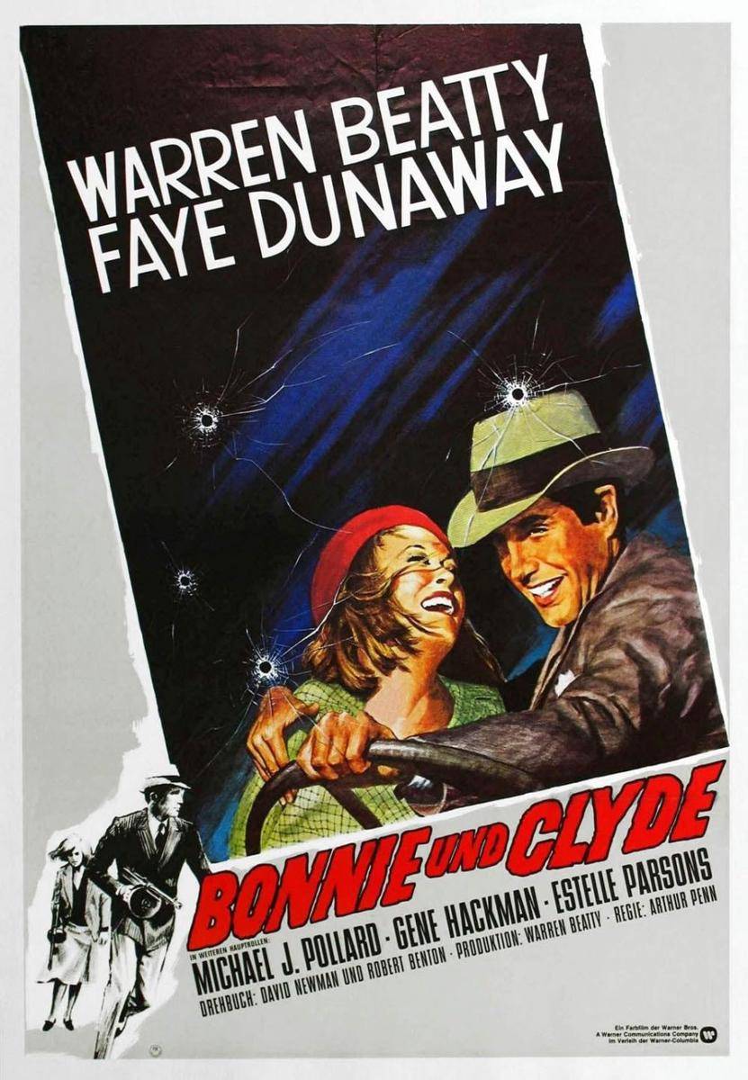 poster film Bonnie and Clyde (dok. Warner Bros/Bonnie and Clyde)