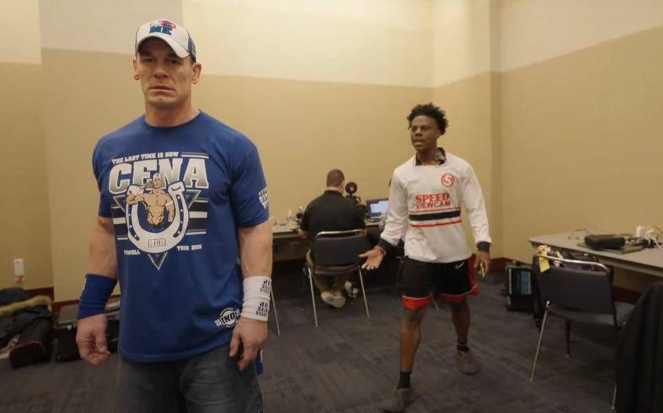potret IShowSpeed dan John Cena (youtube.com/@IShowSpeed)