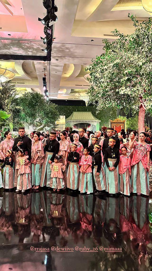 potret resepsi pernikahan Rasyid Rajasa dan Tamara Kalla (instagram.com/zitaanjani)