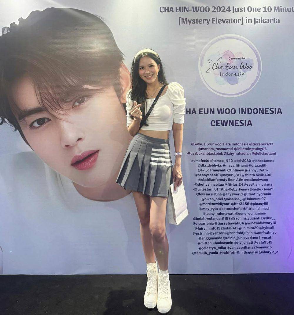 ide mix and match mini skirt ala Agnes Jennifer (instagram.com/agnes_jennifer)