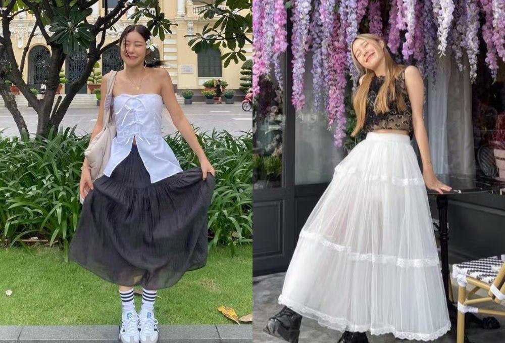 7 Referensi Outfit Girly Bertema Monokrom ala Ciize Rutricha