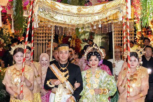 potret resepsi pernikahan Rasyid Rajasa dan Tamara Kalla (instagram.com/theleonardi)