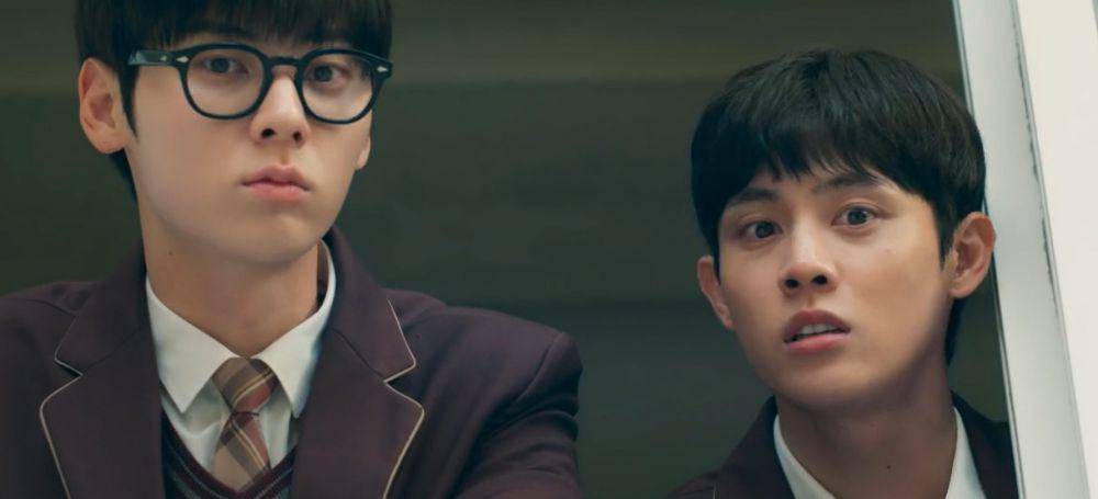 Hwang Minhyun dan Lee Jong Hyun di Study Group (dok. TVING/Study Group)
