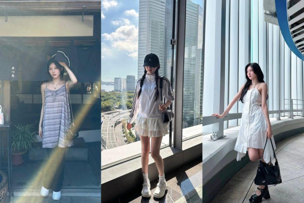9 Inspirasi Outfit ala Gaeul IVE yang Cocok Dipakai Hangout