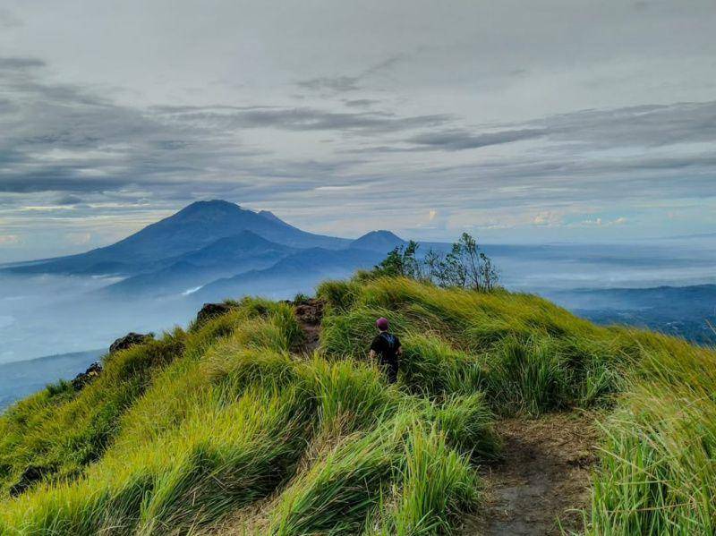potret pemandangan di Gunung Ungaran (instagram.com/backpackerlugu)