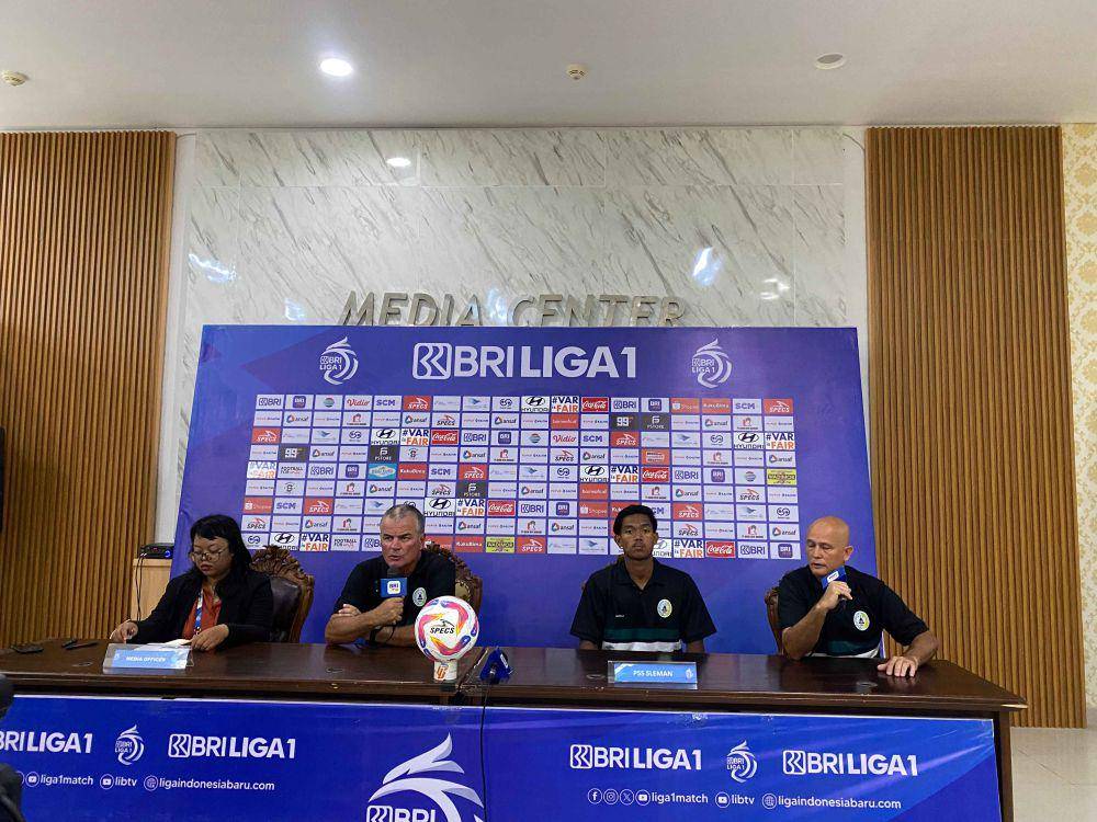 Pelatih PSS Sleman, Mazola Junior. (Dok. Tim Media PSS)