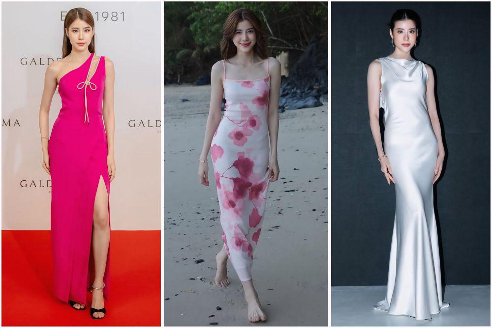 8 Ide Sleeveless Dress ala Esther Supreeleela, Tonjolkan Sisi Lengan!