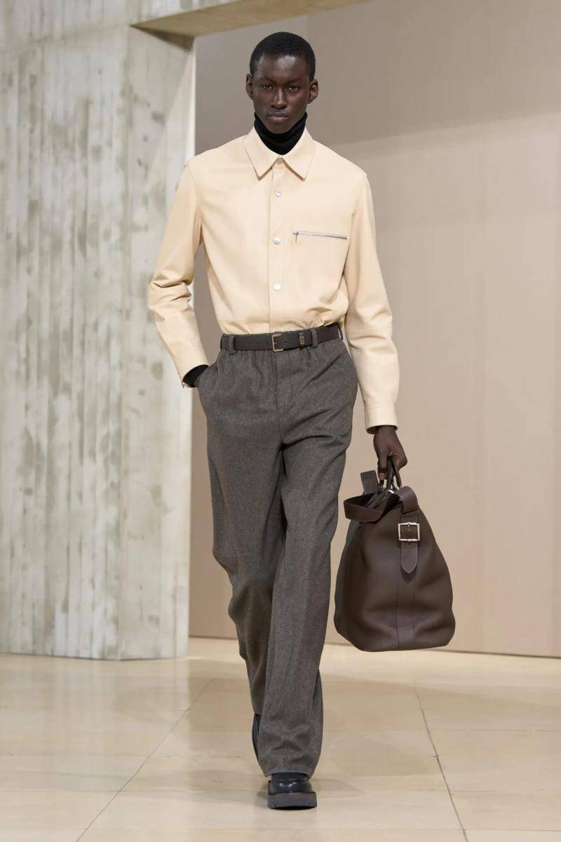 Hermès F/W 2025-26 di Paris Fashion Week Menswear (dok. Hermès)