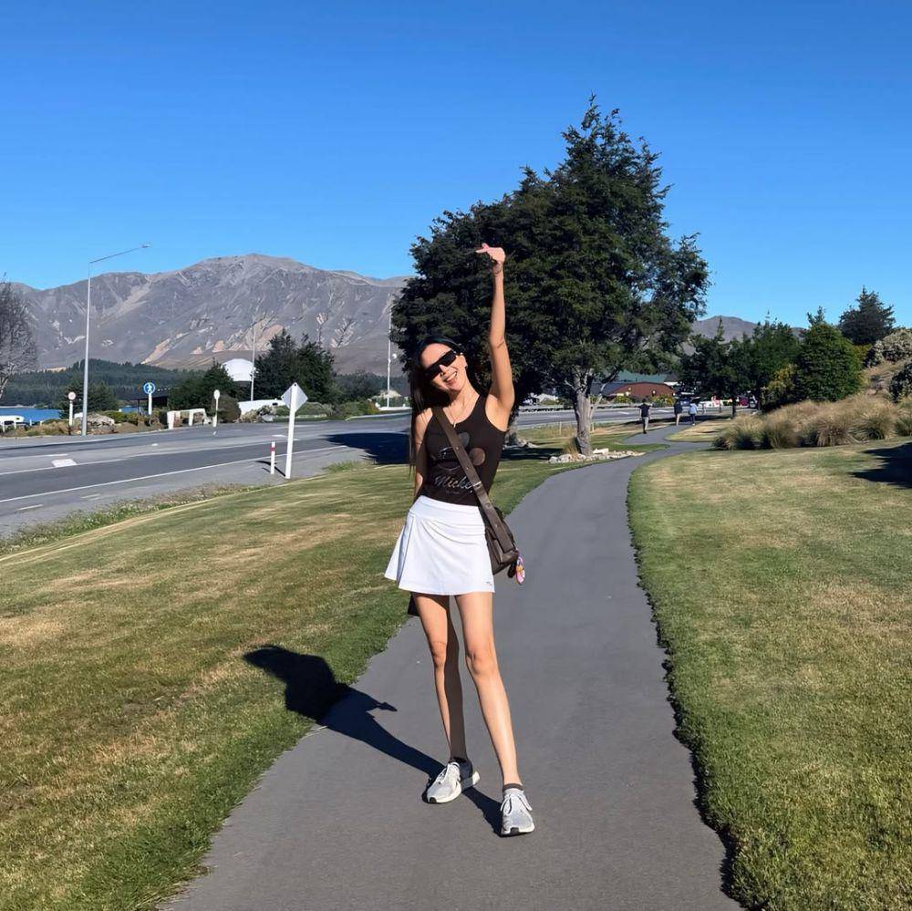 ide mix and match mini skirt ala Agnes Jennifer (instagram.com/agnes_jennifer)