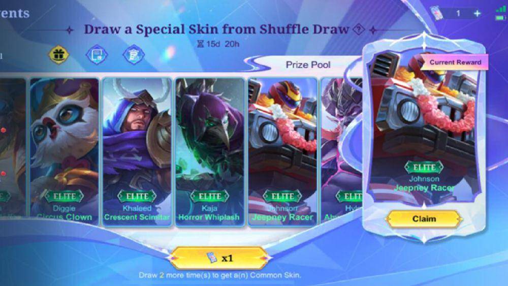 event Shuffle Draw (dok.Moonton/Mobile Legends: Bang Bang)