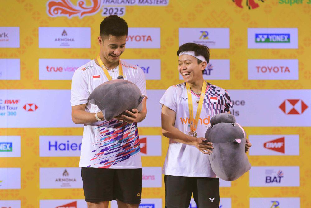 Dejan/Fadia Evaluasi Diri Usai Kalah di Final Thailand Masters 2025