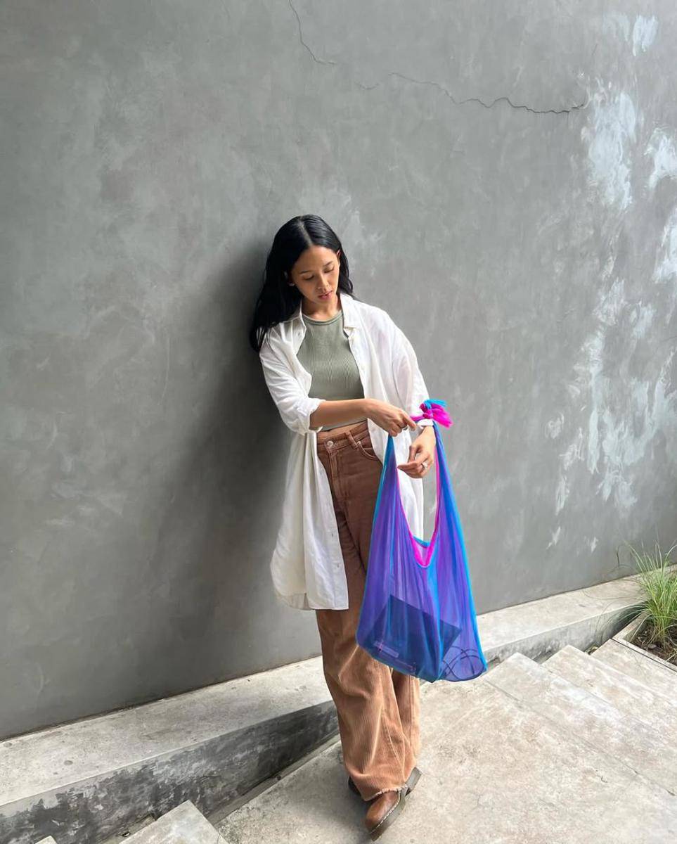 inspirasi OOTD ala pemain film Pengantin Iblis (instagram.com/givina__)
