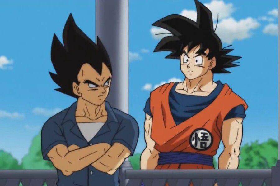 Vegeta dan Goku (dok. Toei Animation/Dragon Ball Super)