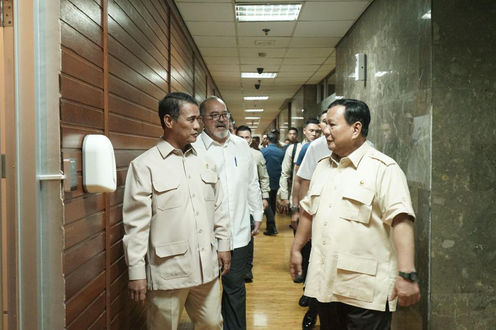 Prabowo Ingatkan Pengusaha Penggilingan Tak Mainkan Harga Gabah