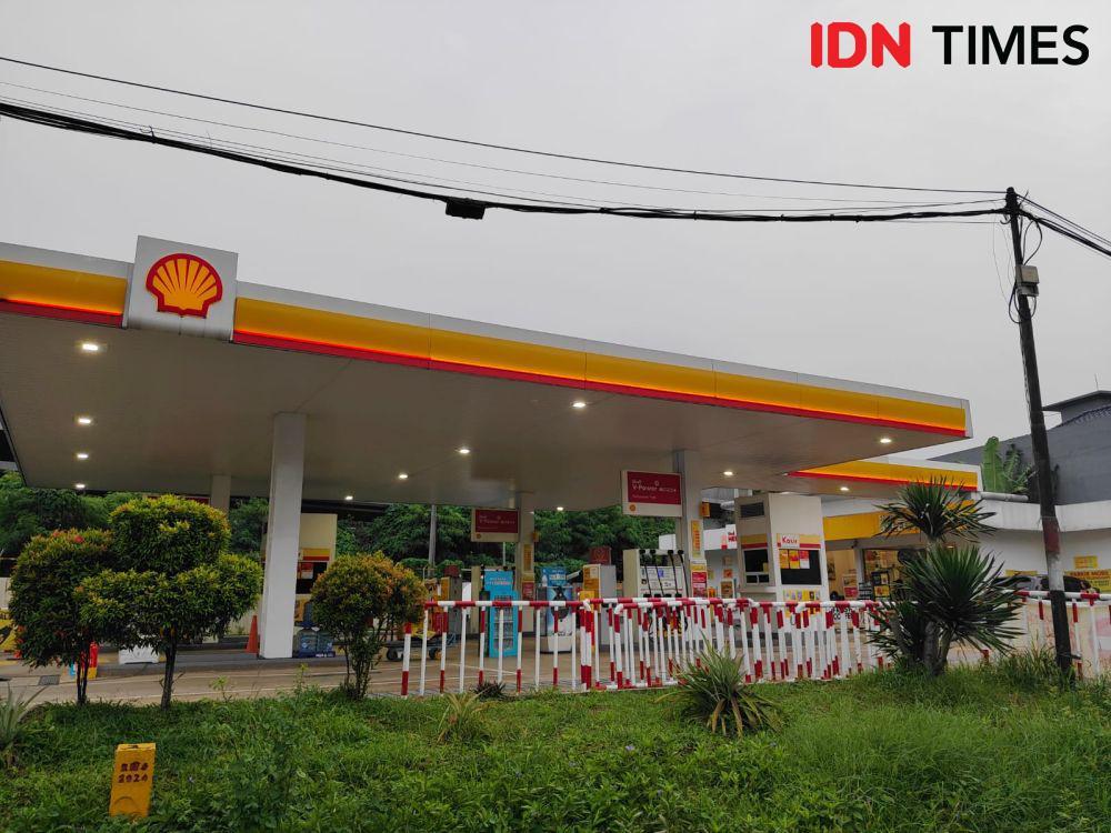 Stok BBM di SPBU Shell di Bekasi Kosong, Warga Beralih ke Pertamax