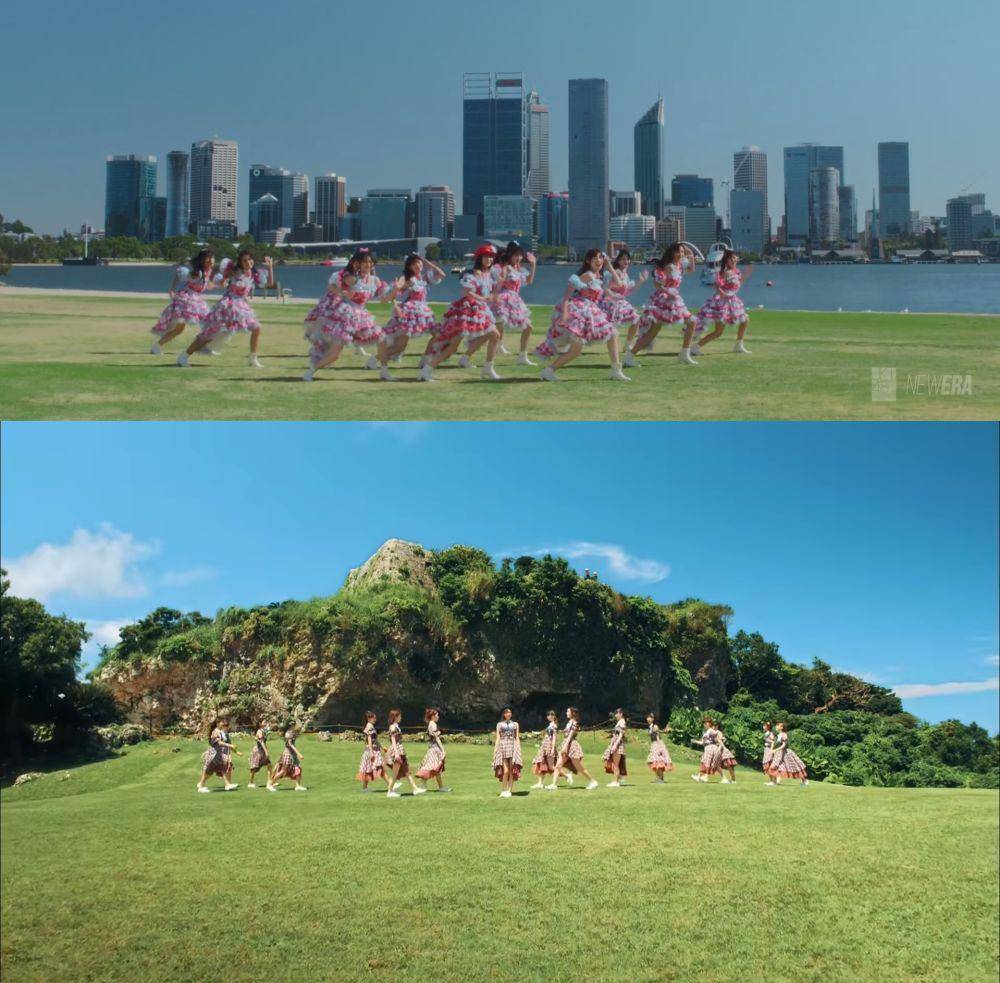 perbandingan MV #KuSangatSuka dan #Sukinanda (yotube.com/jkt48 | youtube.com/akb48)