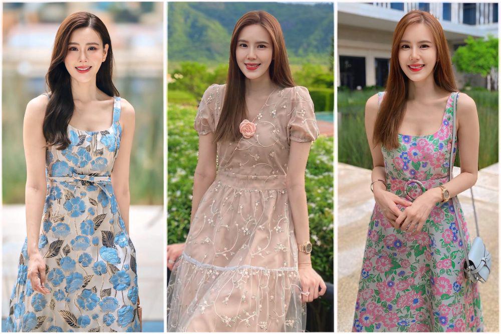 8 Ide OOTD Valentine Pakai Dress Floral, Bikin Hati Berbunga-bunga!
