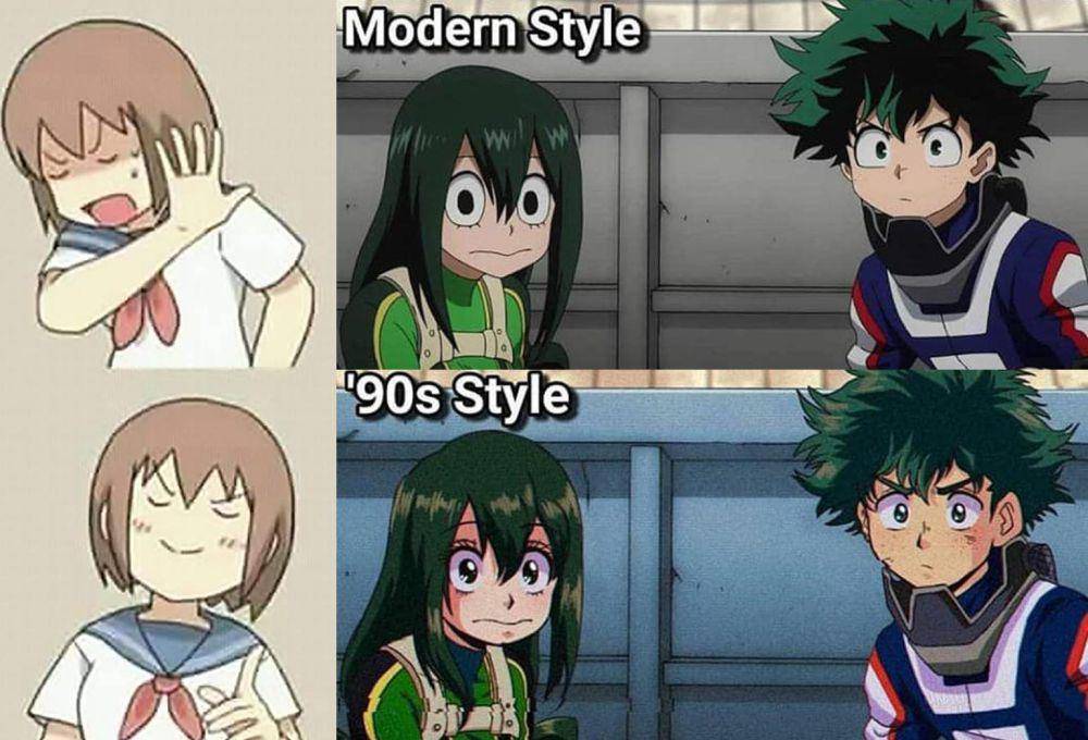 potret meme Tsuyu Asui (reddit.com/r/Animemes)