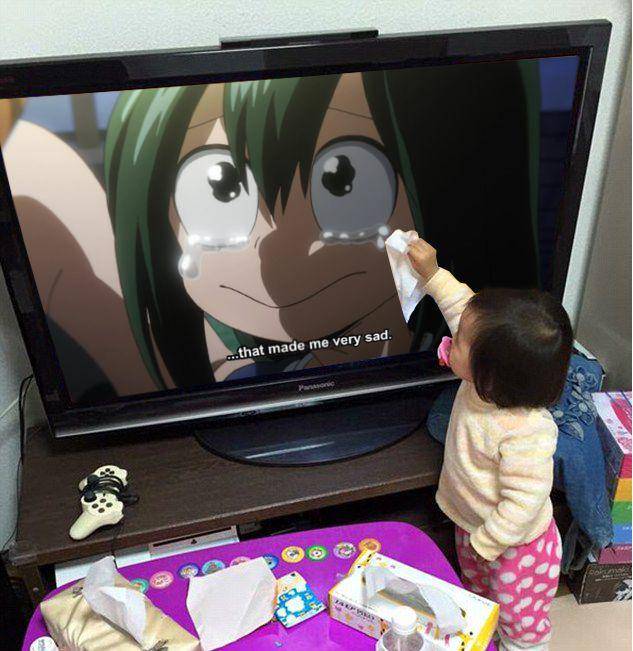 potret meme Tsuyu Asui (reddit.com/user/ginosenpai69)