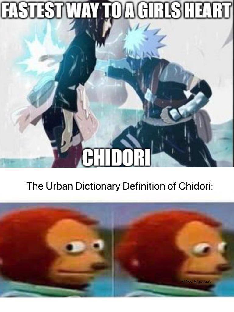 potret meme kocak Chidori (reddit.com/user/H3****_Add1ct)
