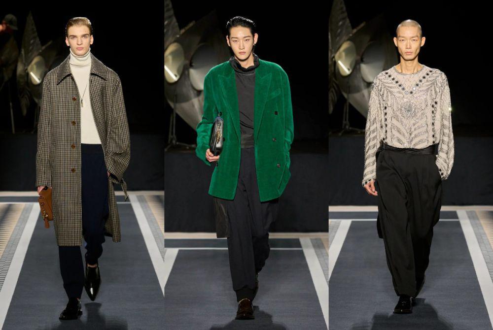 11 Koleksi Lanvin di Paris Fashion Week Men's FW25, High Fashion!