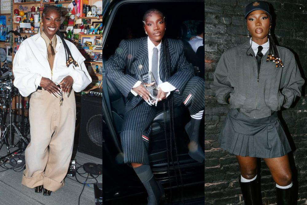 8 Gaya OOTD Rapper Doechii, Koleksi Outfit Bold dan Preppy!