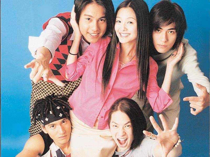 potret lawas Barbie Hsu dan F4 di Meteor Garden (twitter.com/featherconnects)