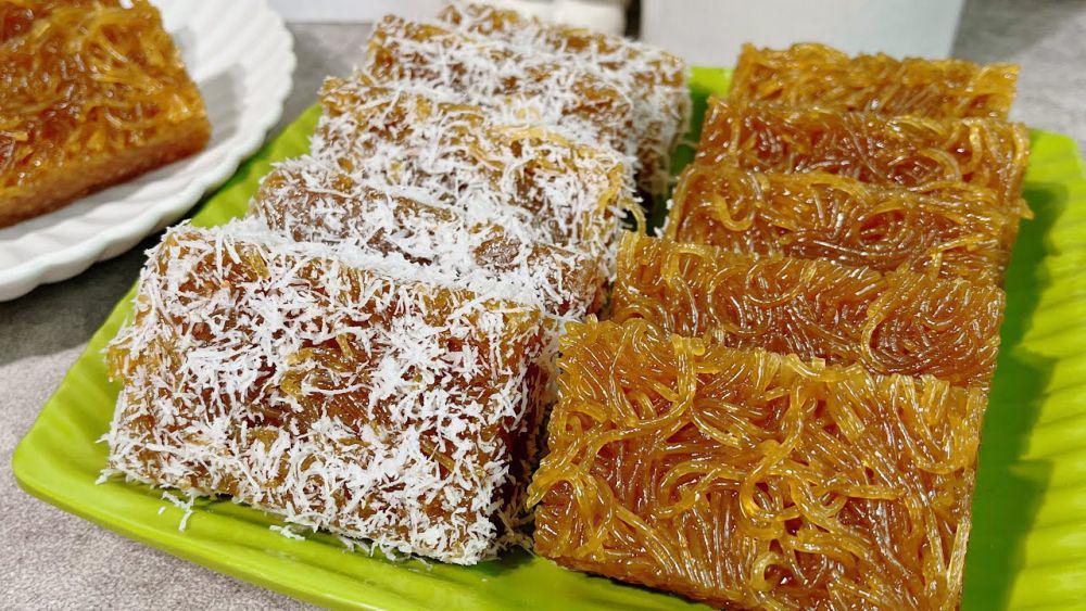 Resep Ongol-ongol Bihun Gula Merah, Legit Kenyal dan Praktis Buatnya!