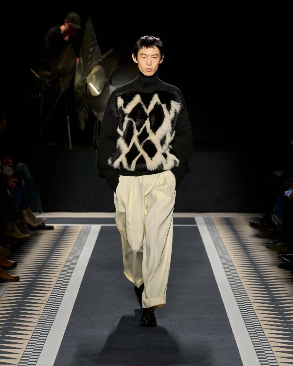 Lanvin A/W 2025-26 di Paris Fashion Week Menswear (dok. Lanvin)