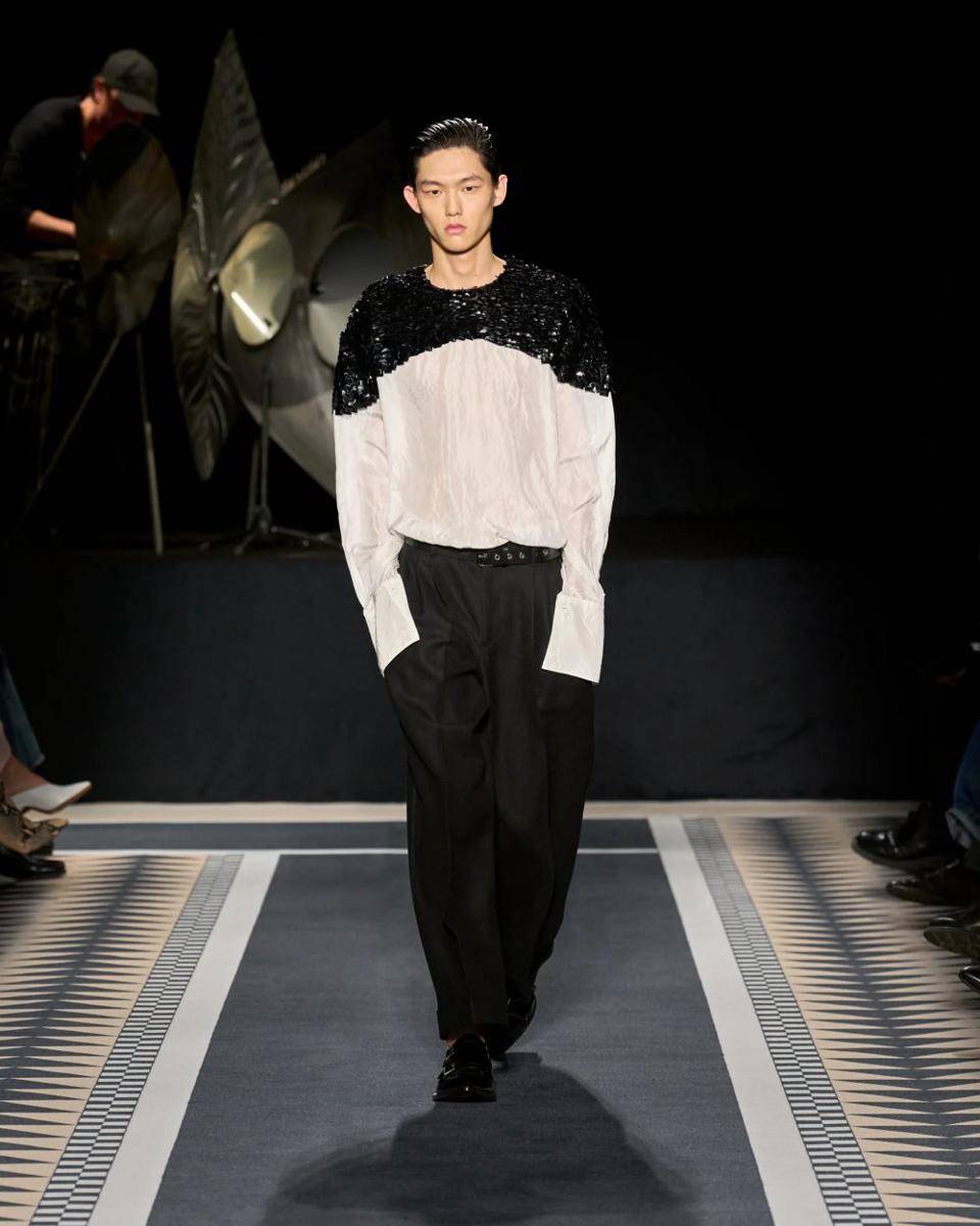 Lanvin A/W 2025-26 di Paris Fashion Week Menswear (dok. Lanvin)