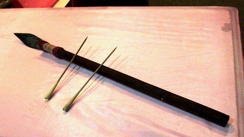 Senjata tradisional Kulup. (Dok. Indonesiakaya.com)