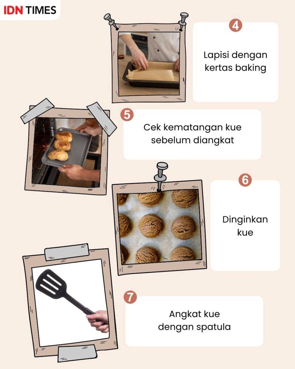 Infografis cara mencegah kue nempel di loyang (IDN Times/Sukma Mardya Shakti)