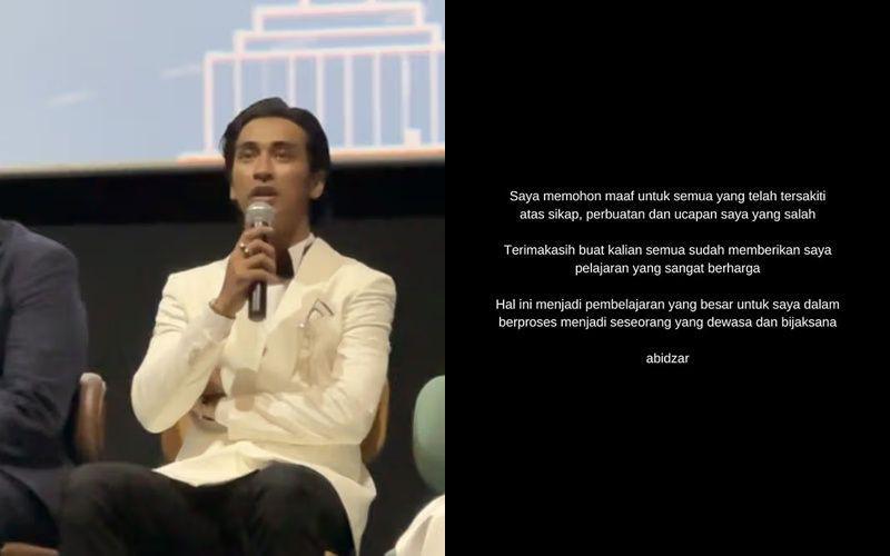 Abidzar Tulis Permintaan Maaf Usai Kontroversi A Business Proposal