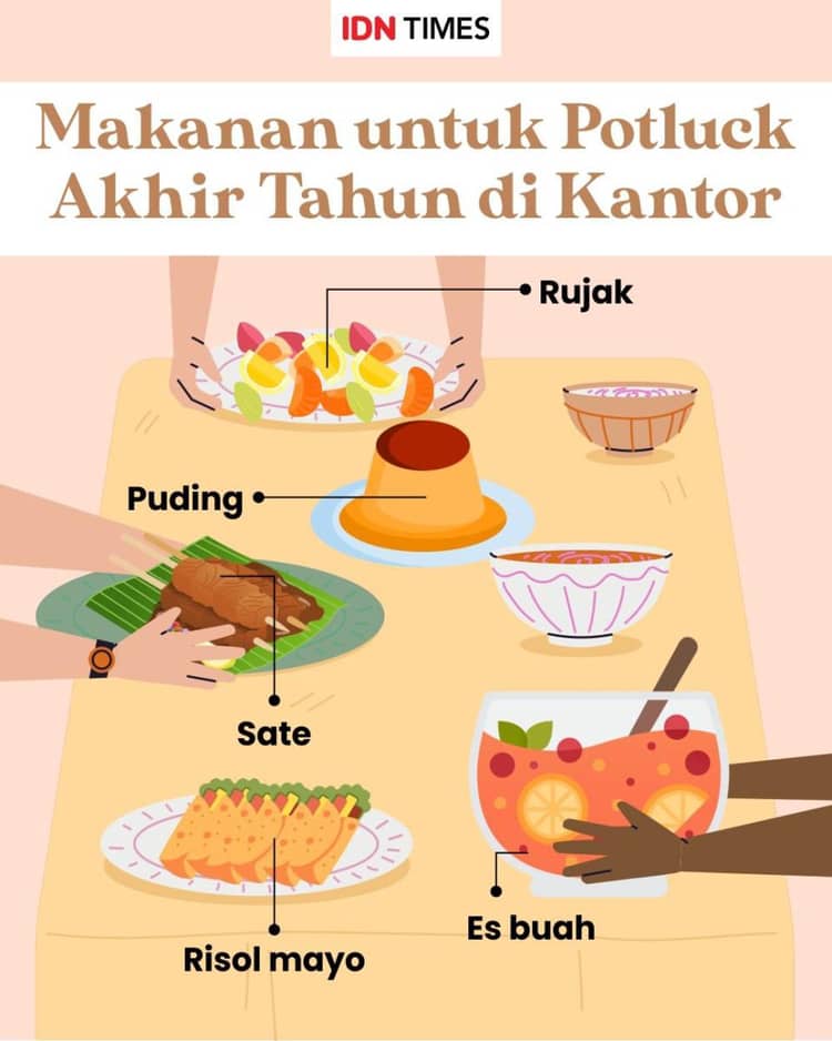 10 Ide Makanan untuk Potluck Akhir Tahun di Kantor | IDN Times