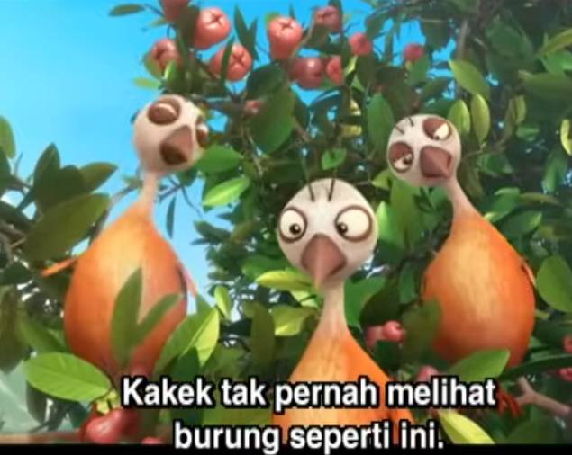 Burung baling-baling (dok. Les' Copaque/Upin & Ipin)