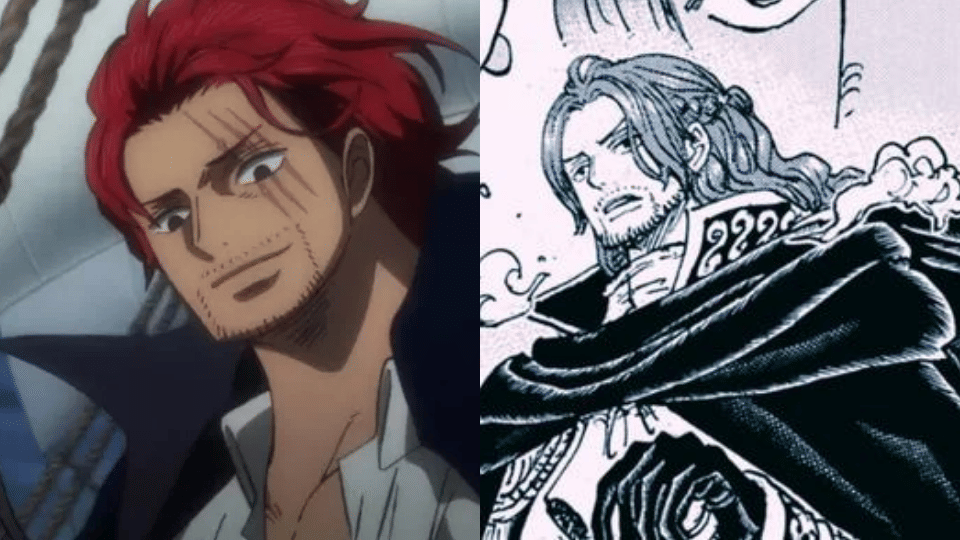 Shanks dan Shamrock (dok. Toei Animation/One Piece | dok. Shueisha/One Piece