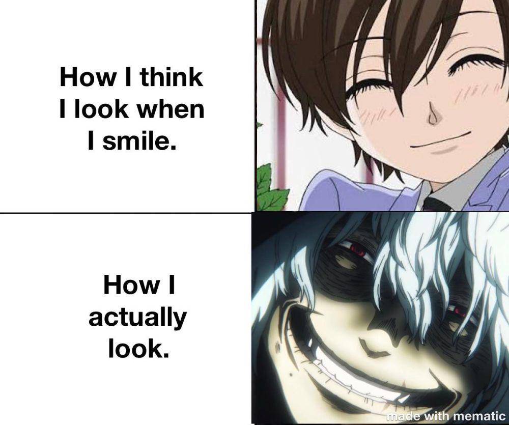 potret meme Shigaraki (reddit.com/r/Animemes)