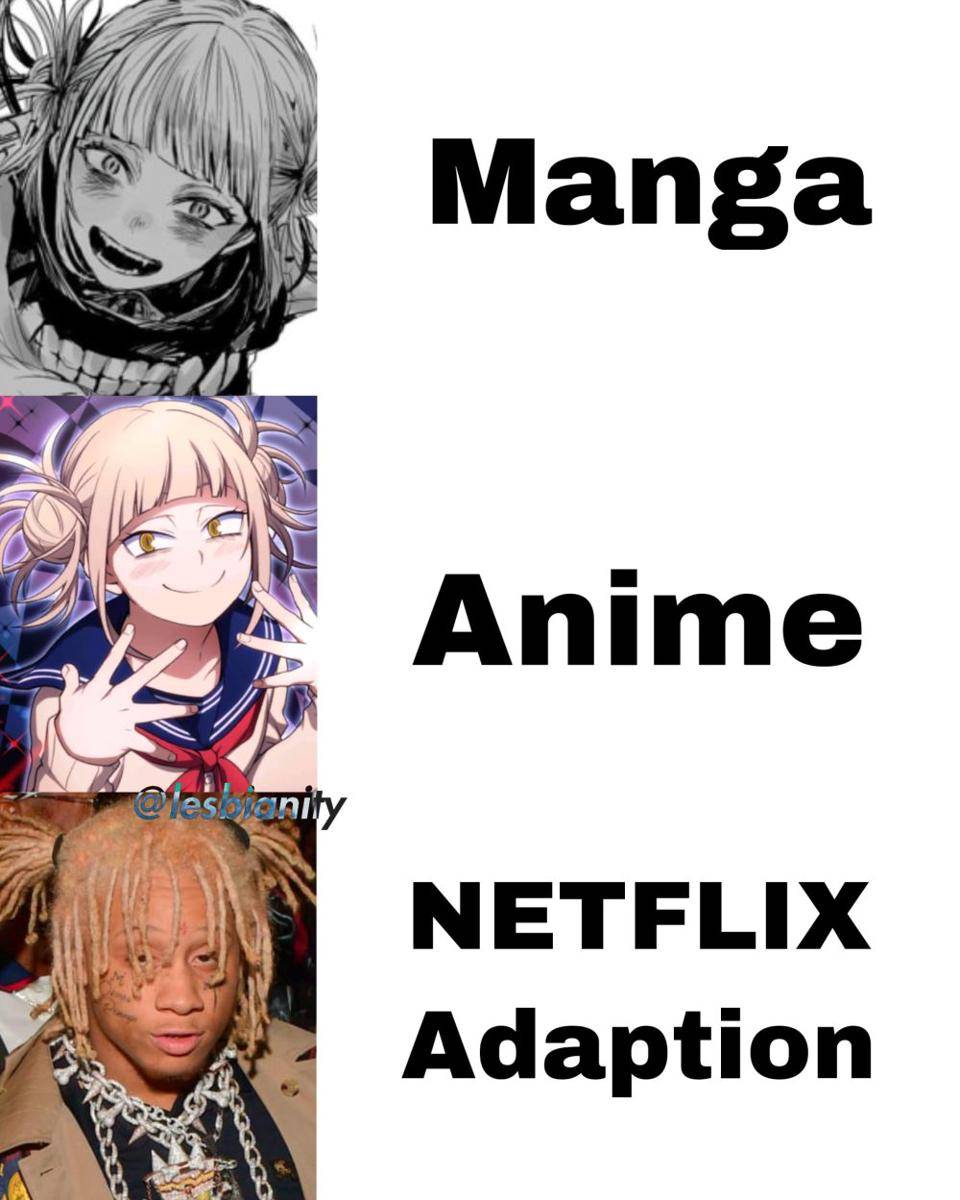 potret meme Himiko Toga (reddit.com/r/Animemes)