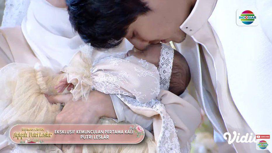 potret perdana Leshia anak kedua Billar Lesti (youtube.com/indosiar)
