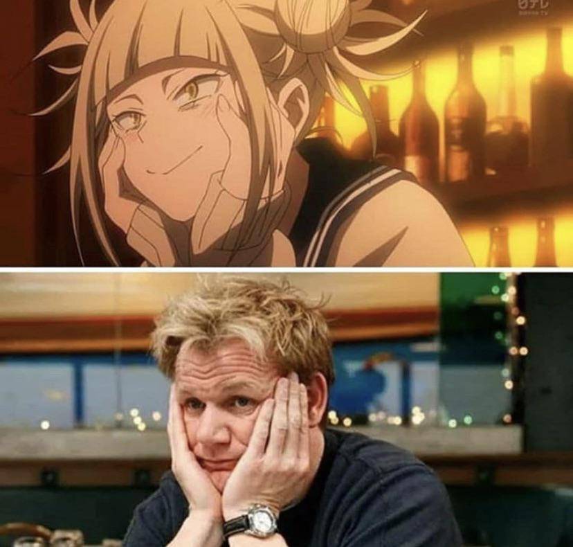 potret meme Himiko Toga (reddit.com/user/doggymoney)