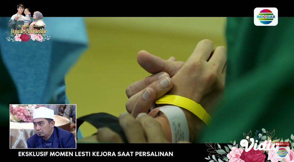 momen persalinan Lesti Kejora (YouTube.com/Indosiar)