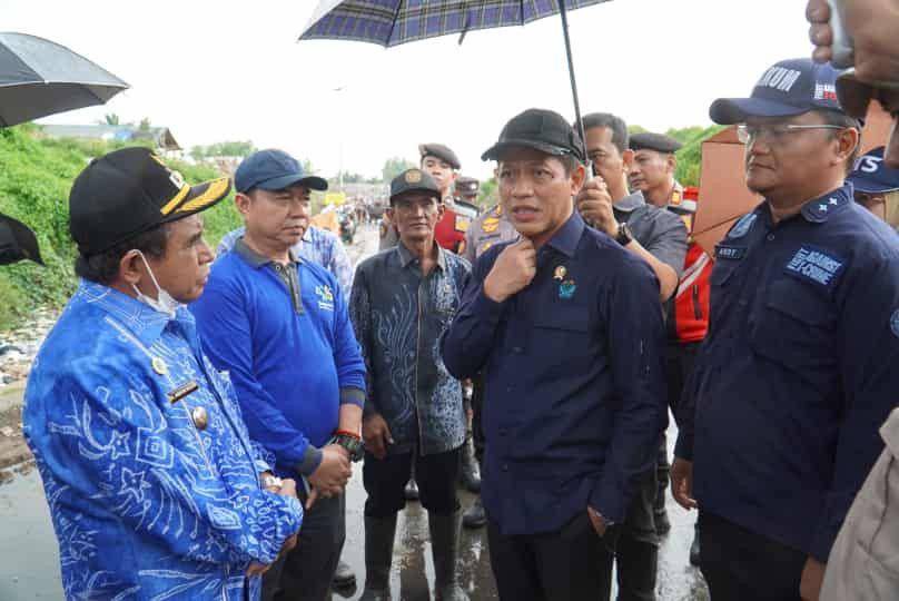 Sidak Menteri LHK, Hanif di TPA Basirih Banjarmasin, Nopember 2024 lalu.