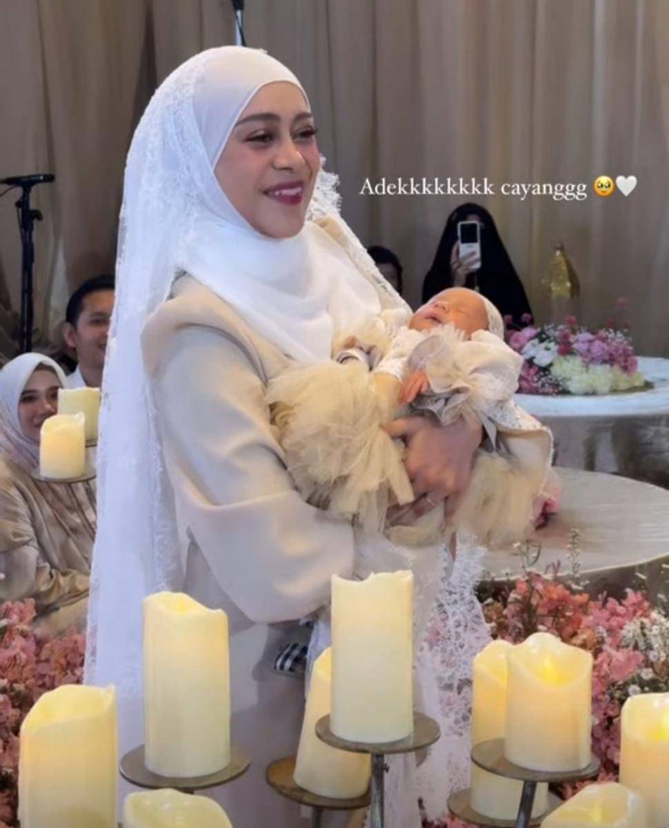 Akikah anak kedua Lesti Kejora dan Rizky Billar. (Instagram.com/valtifanka)