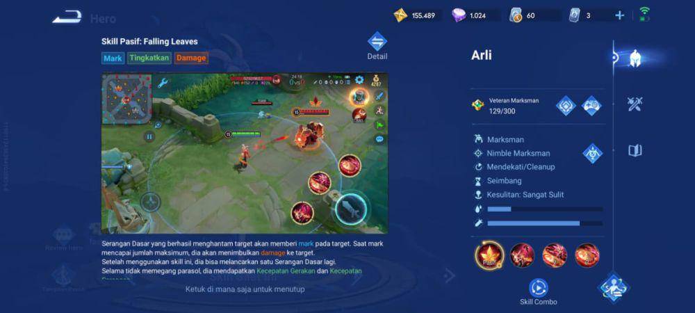 skill pasif Arli di Honor of Kings (dok. TiMi Studio Group/Honor of Kings)
