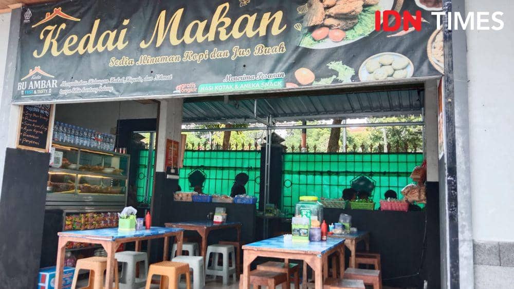 Kantin milik Ambar di kantor Gubernuran Jalan Pahlawan Semarang. (IDN Times/Fariz Fardianto)