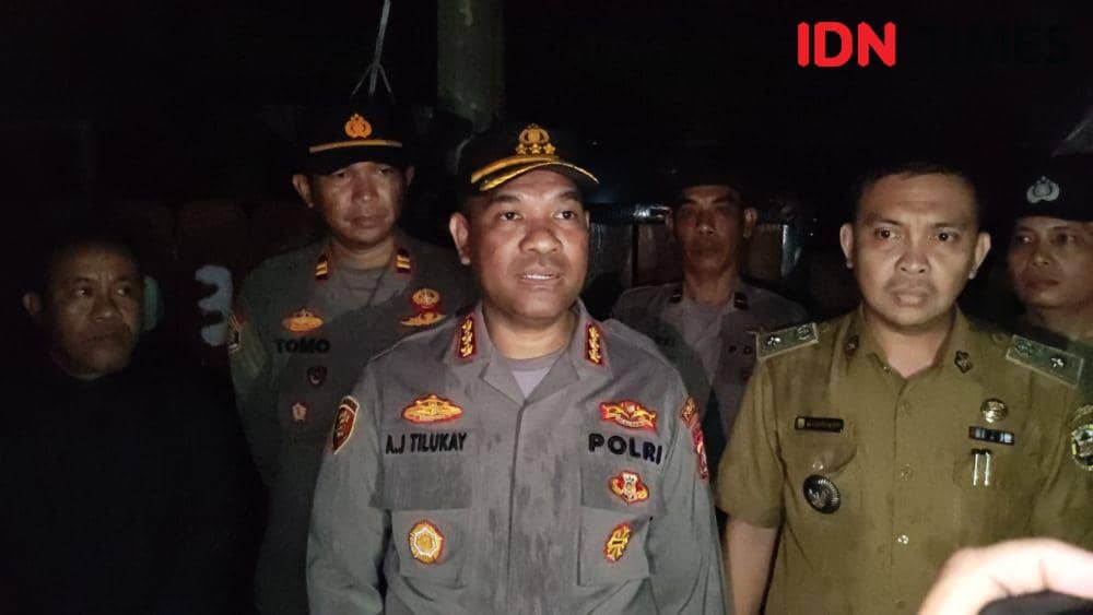 Kapolresta Bandar Lampung, Kombes Pol Alfred Jacob Tilukay. (IDN Times/Muhaimin)