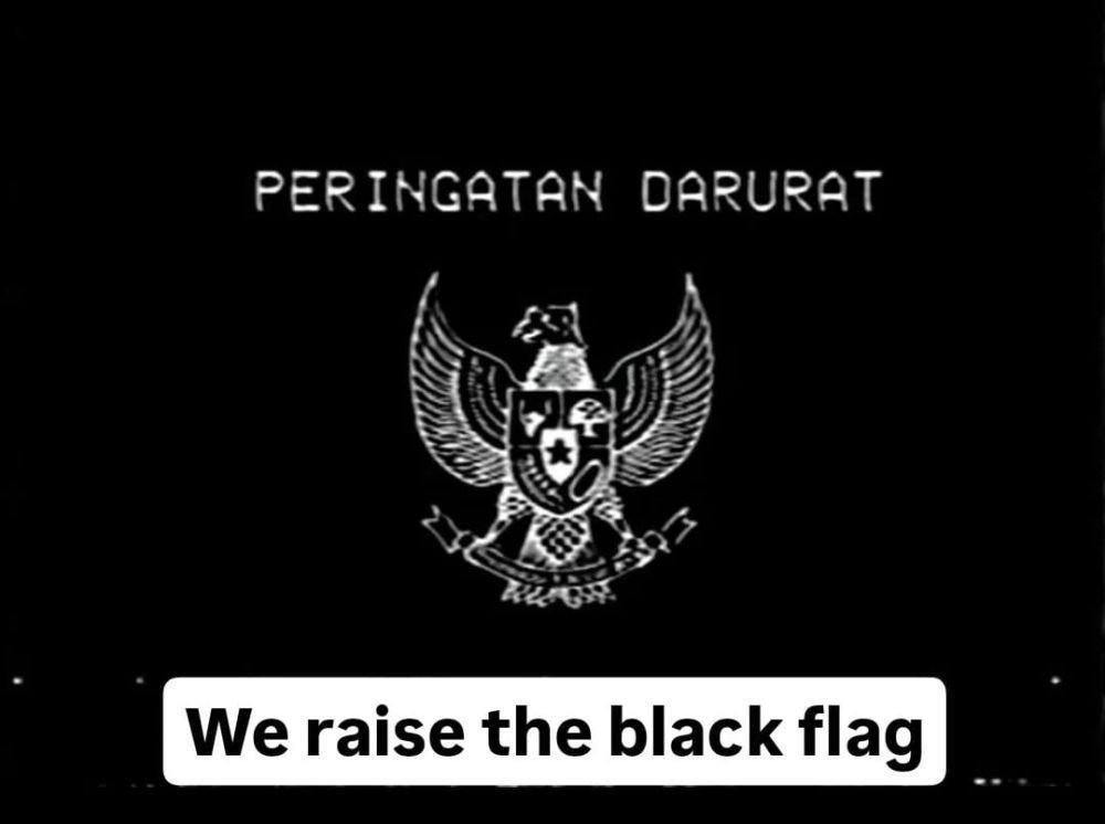 Peringatan Darurat Viral Lagi, Kali Ini Garuda Hitam